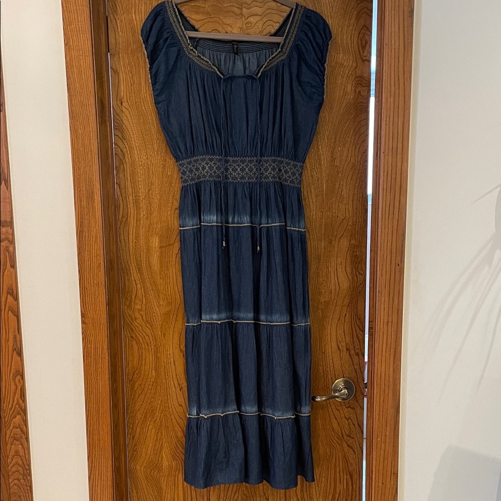 Jeans Navy Blue Women's Dress